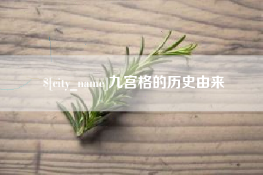 海南九宫格的历史由来