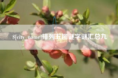 海南排列五图谜字谜汇总九