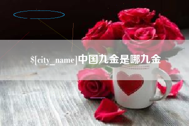 海南中国九金是哪九金