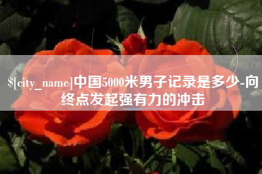 海南中国5000米男子记录是多少-向终点发起强有力的冲击
