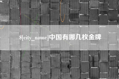 海南中国有哪几枚金牌