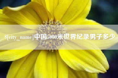 海南中国5000米世界纪录男子多少