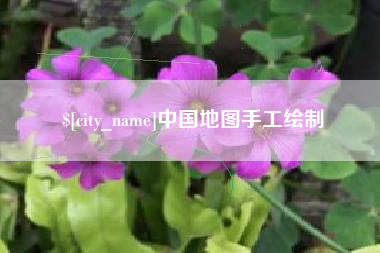 海南中国地图手工绘制