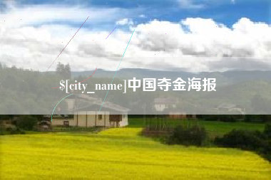 海南中国夺金海报