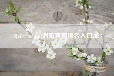 海南消防官网报名入口2023