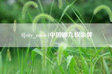 海南中国哪九枚金牌