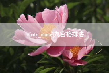 海南九宫格排法