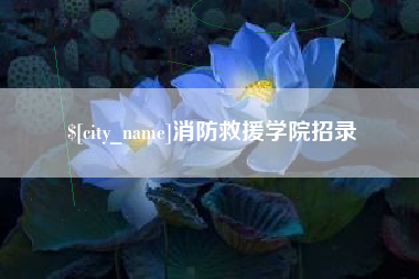 海南消防救援学院招录
