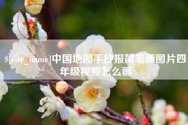 海南中国地图手抄报简笔画图片四年级视频怎么画