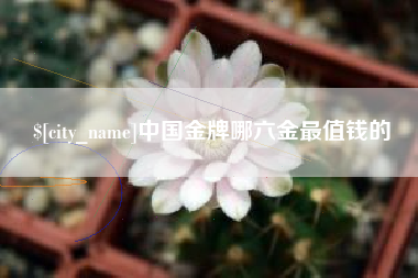 海南中国金牌哪六金最值钱的