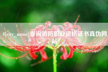 海南查询消防职业资格证书真伪网站