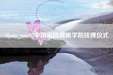 海南中国消防救援学院挂牌仪式