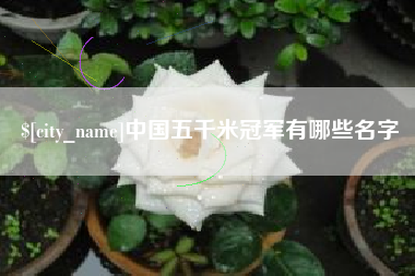 海南中国五千米冠军有哪些名字
